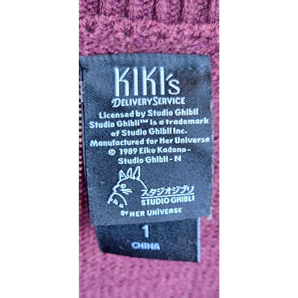 Hot Topic Her Universe Studio Ghibli Kiki's Delivery Service Cardigan Sweater 1X - Picture 2 of 10